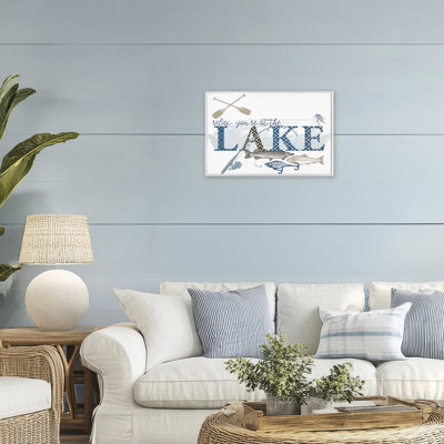 «Always Better Lake Fishing», estampe numérique, conception de Kim Allen