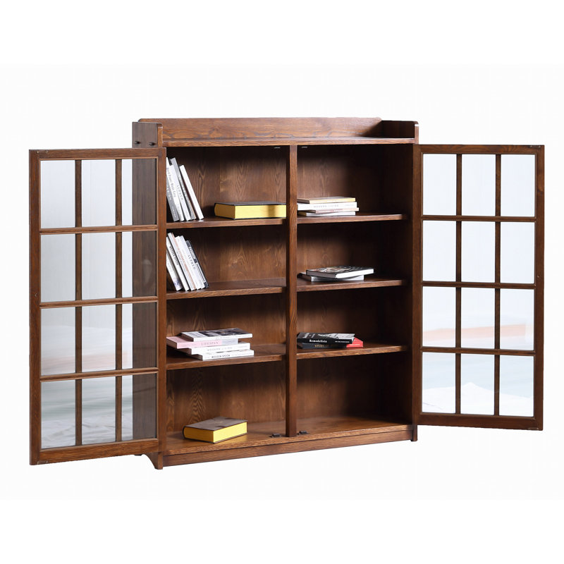 Schulz Storage Bookcase, Dark Brown