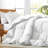  Soft All-Season Down Feather Fiber Comforter - Cozy, Fluffy Duvet Insert with Corner Tabs for Secure Fit-235738313-164652655