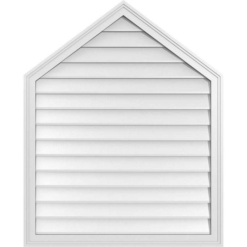 Ventilé pignon non-fonctionnel Signature, H 42 po x l 34 po x P 1,5 po