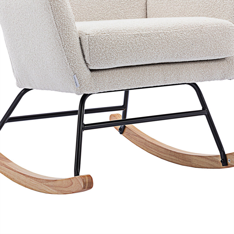 Chaise berçante, chaise berçante, chaise berçante, Beige