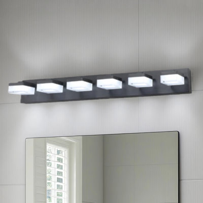 Dimmable LED Bathroom Vanity Light, High Transmittance Wall Fixture