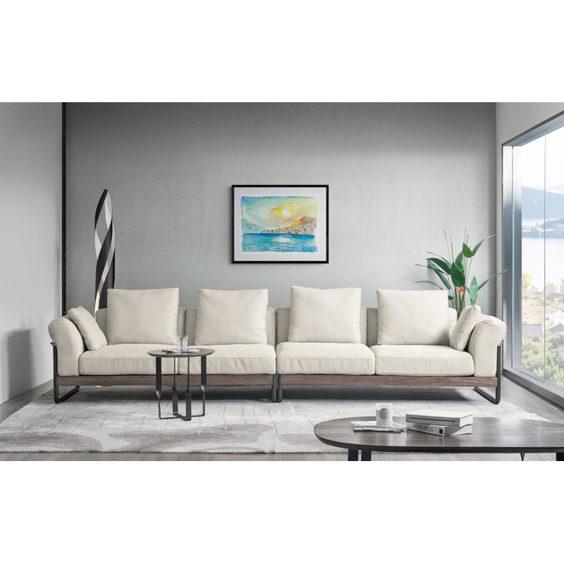 Shimmering Reflections On_Lago Di Garda With Limone Waterfront Print by Martina Bleichner, Wrapped Canvas, 24" H x 32" W