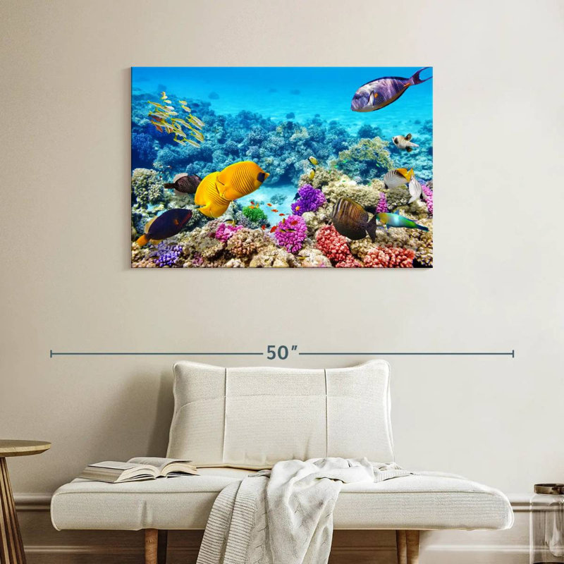 Ocean life Aletra, H 26 po x l 39 po