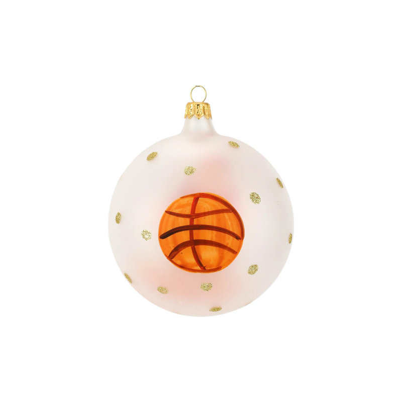 Ornement de basketball Old St. Nick