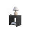 Table de chevet avec rangement ouvert Wenge