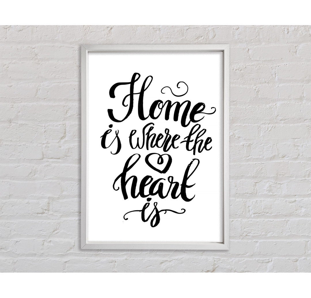 Home Is Where The Heart Is - Drucken