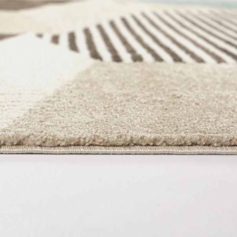 Tapis crème Barrett, Rectangle 5 pi 3 po x 6 pi 11,9 po