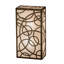 Plafonnier encastré 2 lumières Fizz Deco