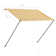 Dakota Fields 200cm W x 150cm D Fabric Cover Retractable Patio Awning