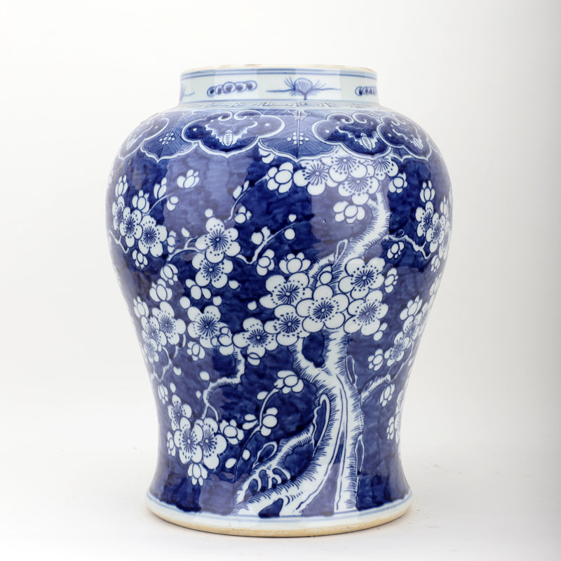 Handmade Porcelain China Ginger Jar