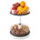 Sorbus transparent Lazy Susan - Organisateur de cuisine rotatif - 2 niveaux