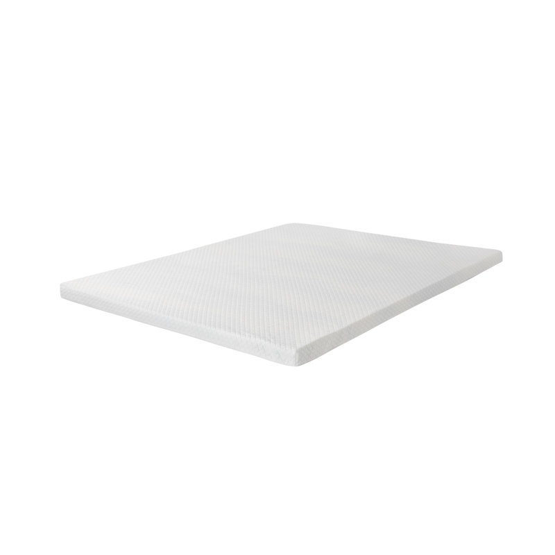Gel Memory Foam Mattress Topper With Removable Breathable Soft Cover, Cooling Bed Topper For Comfort Body Support And Pressure Relief