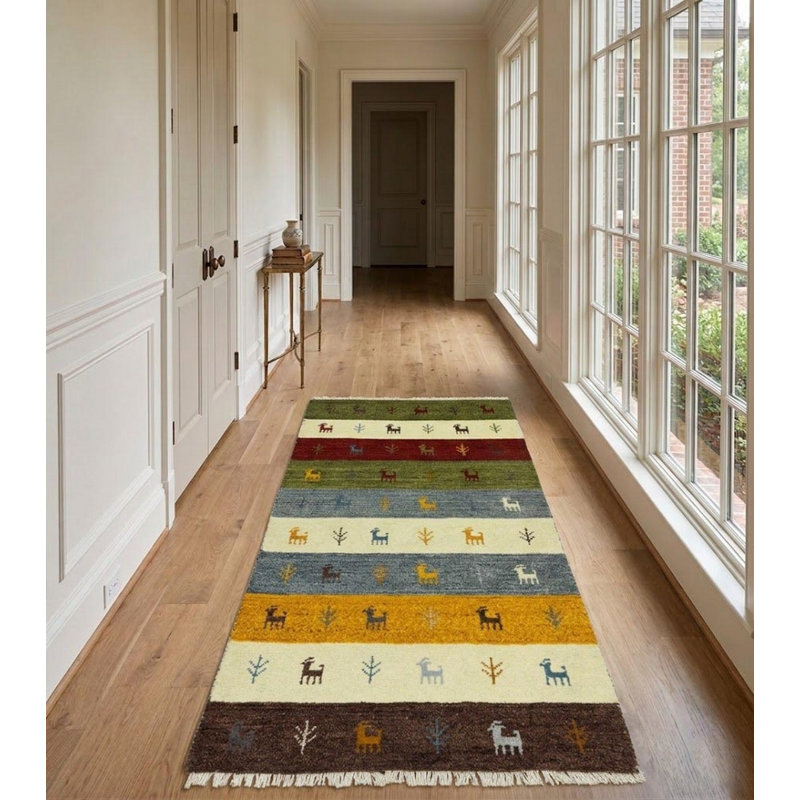 Lustick Performance Wool Striped Indoor Rug
