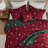 Cozy Holiday Reversible Textured Throw & Decorative Accent Pillows