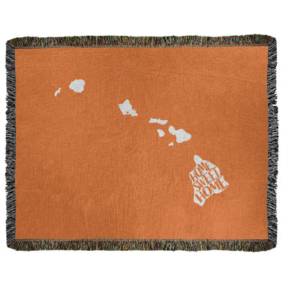 Jeté en coton tissé doux hawaii