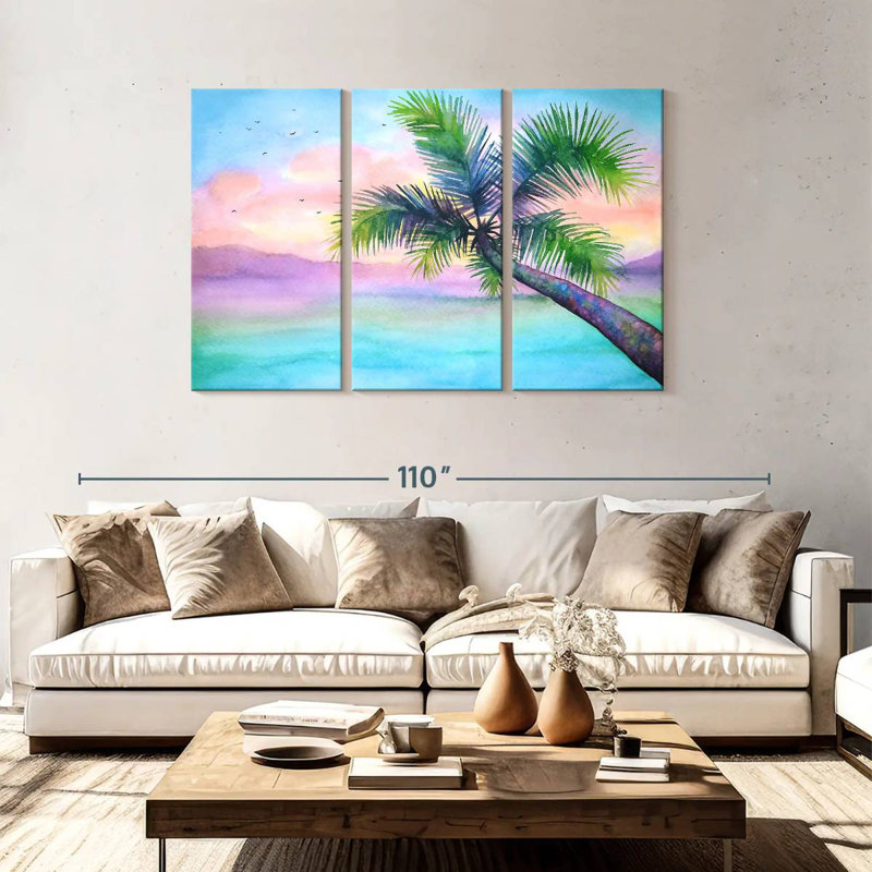 Gillard Palm Tree, 48" H x 74" W