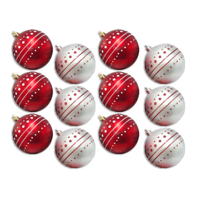 12 Piece Ball Ornament Set