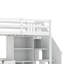 Lit mezzanine simple à 4 tiroirs avec bureau intégré Goran par Harriet Bee-1750507439
