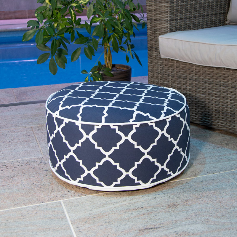 Leigha Stool, Navy Blue