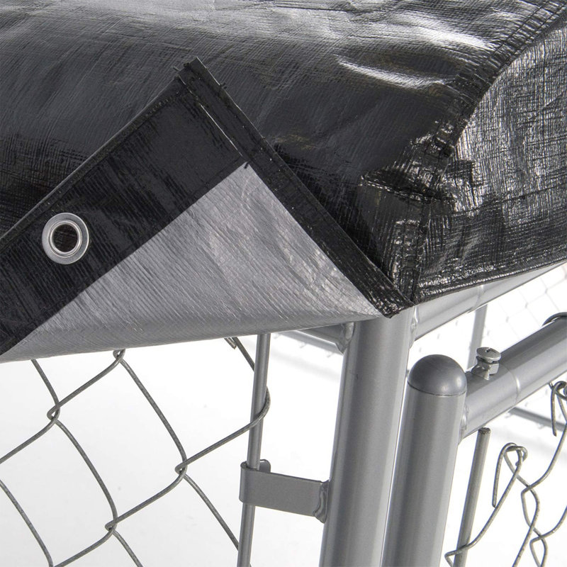 Plastic Pet Crate Cover, 24" H x 120" W x 120" D