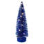  Ensemble d'arbre de brosse à bouteille bleue éclairée de 8 po à 10 po à 12 po.