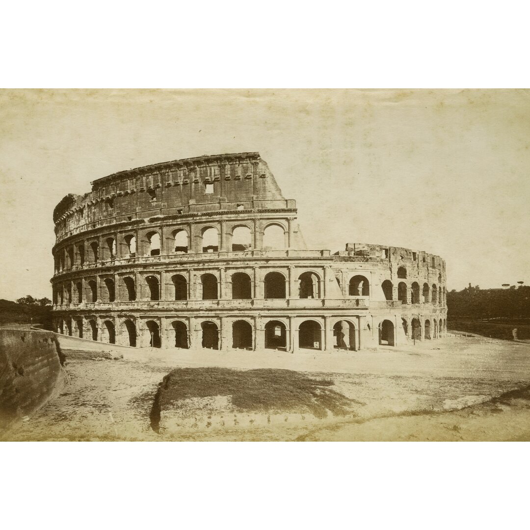 Leinwandbild The Colosseum von Giacomo Brogi