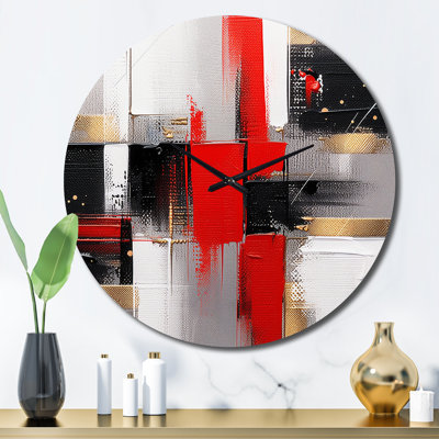 Metal Wall Clock