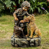 Boldware Hand Crafted Weather Resistant Floor Fountain