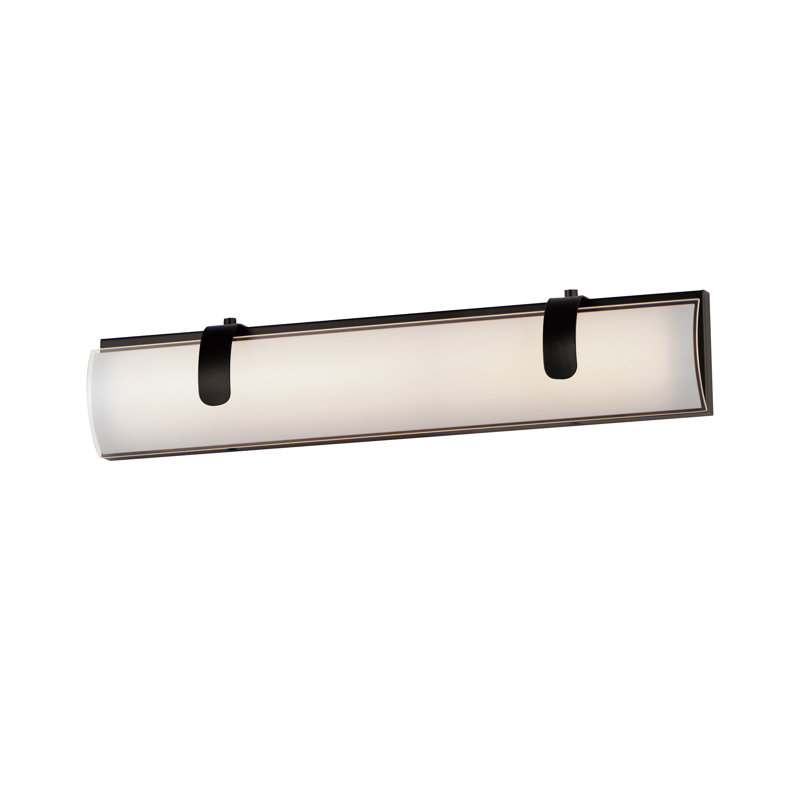 Blydenburgh 2 - Light Dimmable LED Bath Bar, Black