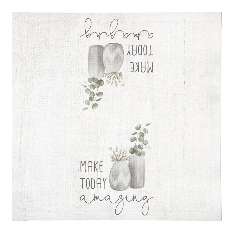 Letourneau Make Today Amazing 10" Napkin