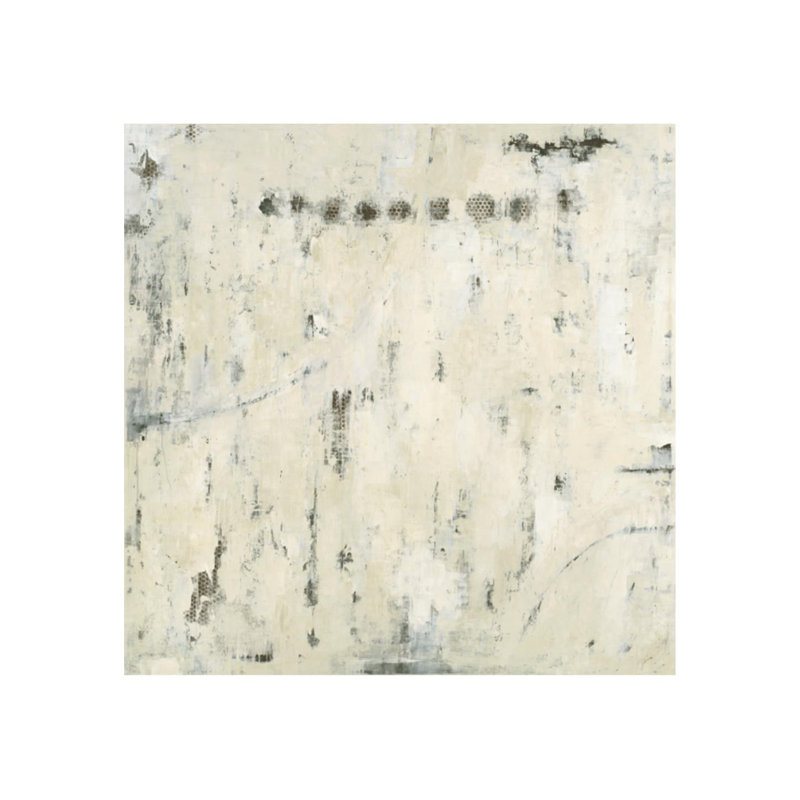 Découverte de l'horizon - Peinture, H 67 po x l 54 po x P 1,5 po, Couche de verre