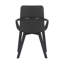Chaise avec accoudoirs en lin Allis-1049796969