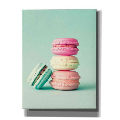 Savorey French Macarons by Incado - Wrapped Canvas Print