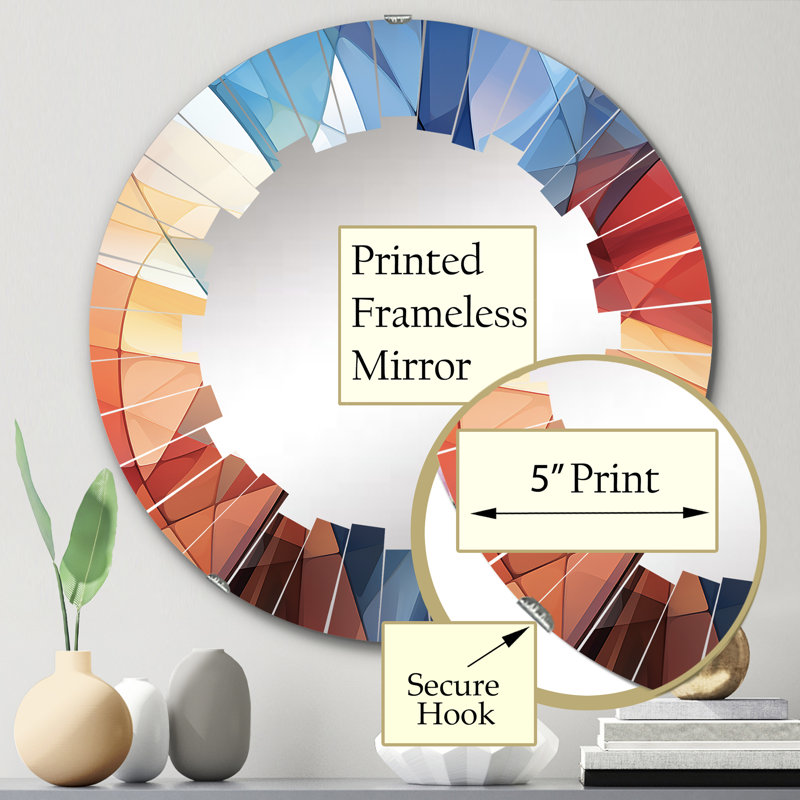 Miroir mural Salterton, 24 po x 24 po
