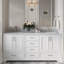 Stafford 72.75'' W Double Bathroom Vanity Base-888409504