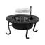 Round Iron Charcoal Smokeless Fire Pit