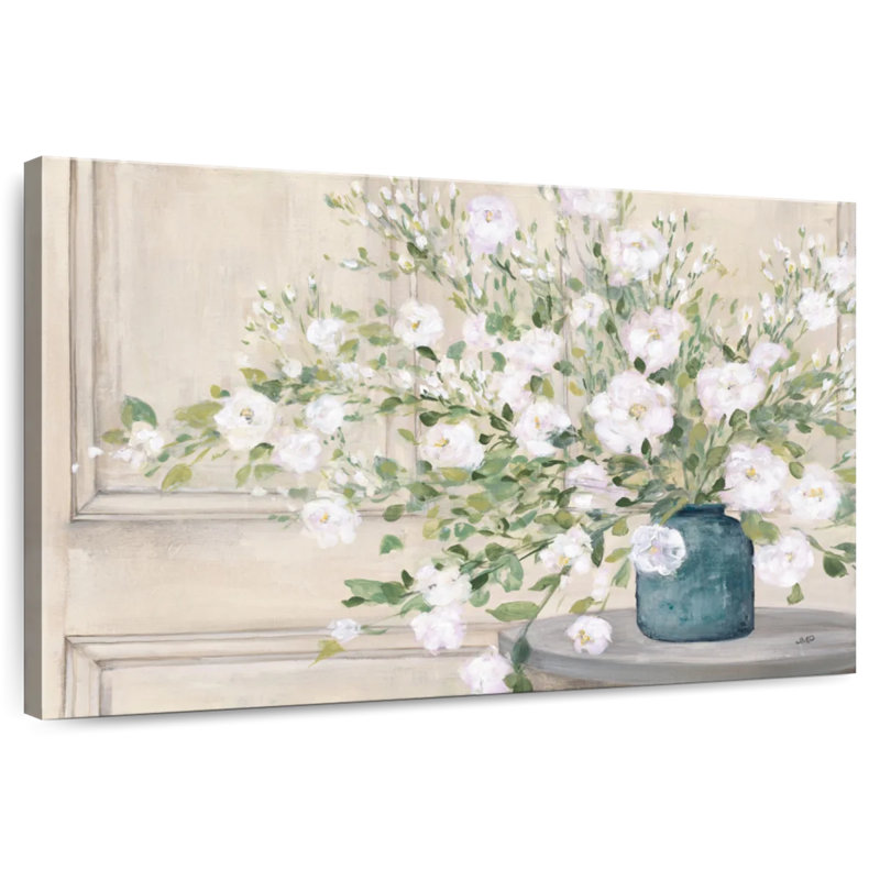 Bouquet Harnek blanc, H 8 po x l 12 po