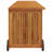 Water Resistant Acacia Solid Wood Deck Box in Brown