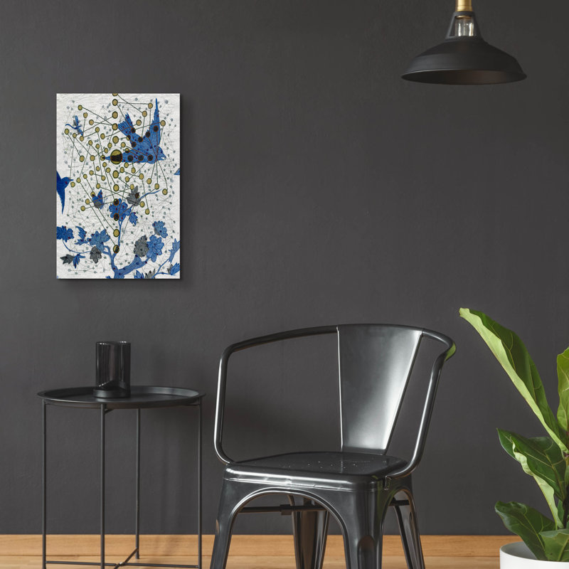 Art mural en verre épique «Chakra Web with Wings» par Lori Arbel, Epic Art, 16 po x 24 po, H 24 po x l 16 po