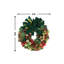 26" Holiday Wreath With Berries, Ornaments And Ribbon