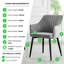 Calley Velvet Bucket Tub Chairs with Tapered Metal Legs and Vertical Stitching-63645334-63645338