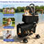 Poussette convertible 3-en-1 pour chien et chats