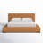 Dorine Leather Platform Bed-1275680868