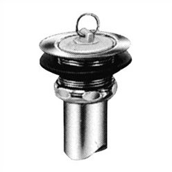 2.5" Tub Chan and Stopper, Stainless Steel