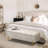 Yvonne Velvet Upholstered Storage Bench-432626417
