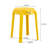 Of 6 Round Plastic Stools, Multi-Color Options, 3.3Lb Weight, 25Lb Package, Versatile Use, Mustard Seating - Stable And Secure-1885801111