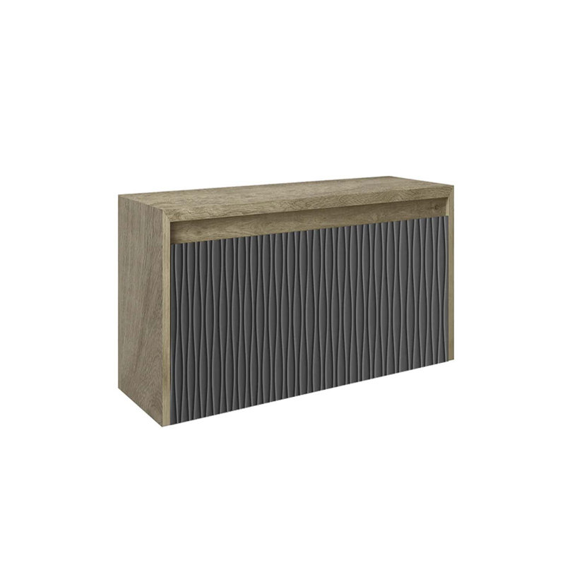 Bathroom Vanity Cabinet LAMBDA Collection by DAX, Anthracite
