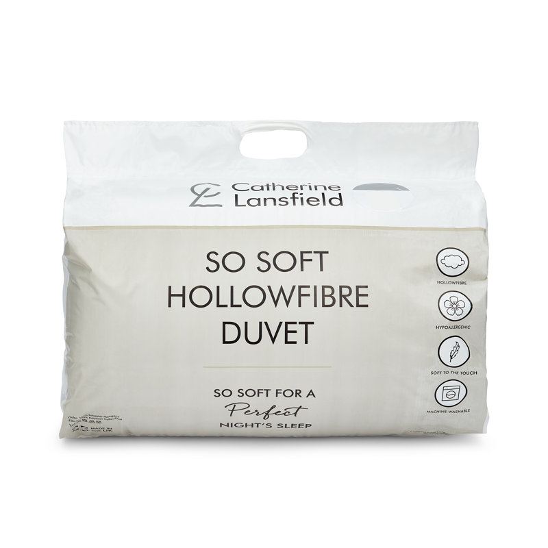 So Soft Hollowfibre 13.5 Tog Winter Duvet, Kingsize