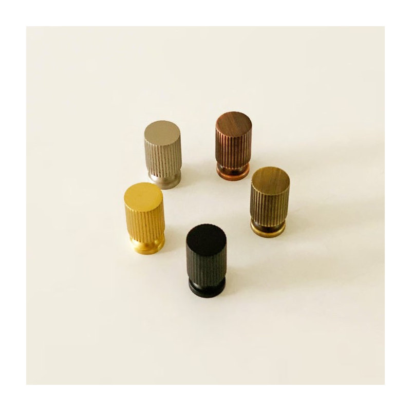 Poignée cylindrique Hanna, 3/4″ , Nickel satiné